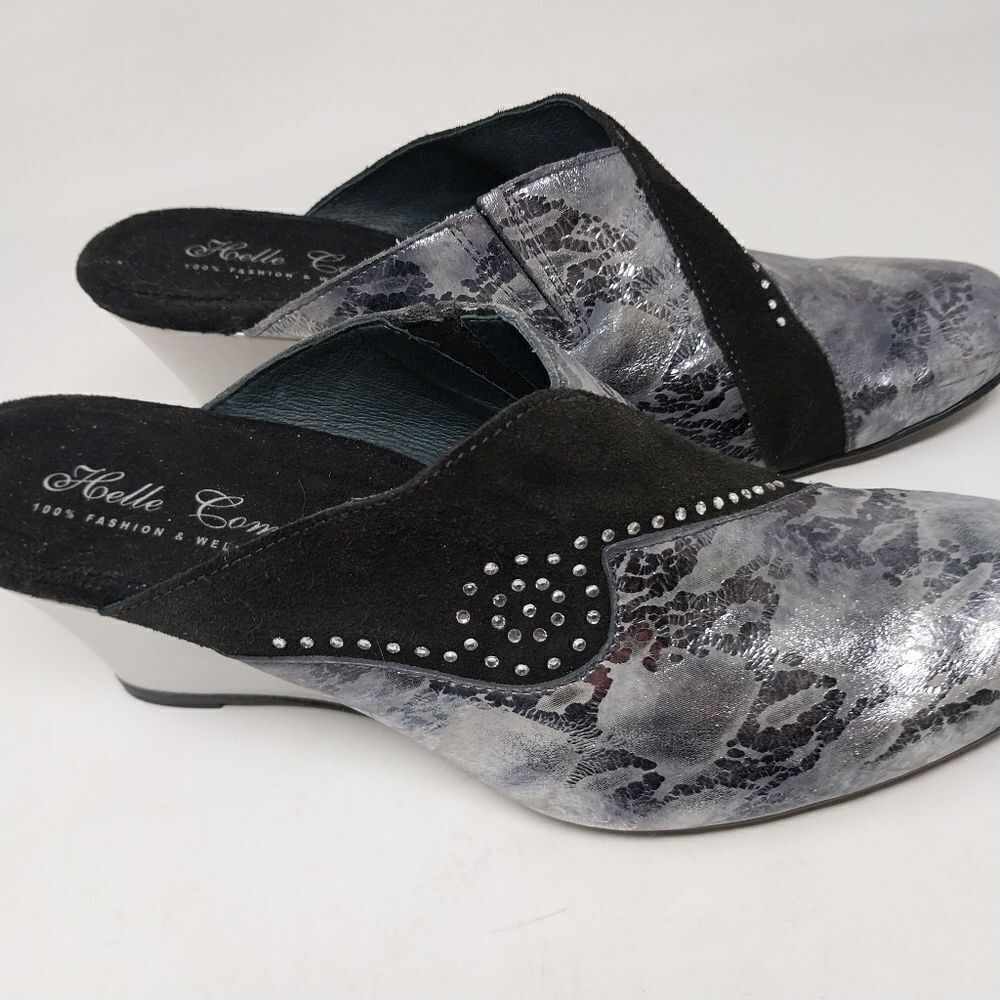 HELLE COMFORT CLOGS. SIZE 9.5". - Picture 12 of 16